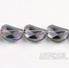 manmade crystal beads,10*14*20mm pea,accompany with colors,Sold per 13.98inches strand