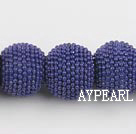 bali beads ,15*18mm,dark blue,Sold per 13.39-inch strand