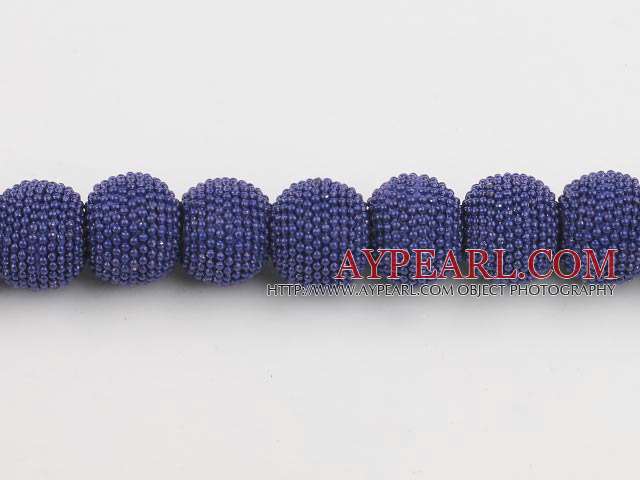 bali beads ,15*18mm,dark blue,Sold per 13.39-inch strand