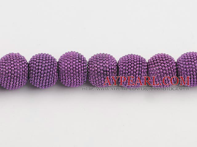 bali beads ,15*18mm,purple,Sold per 13.39-inch strand