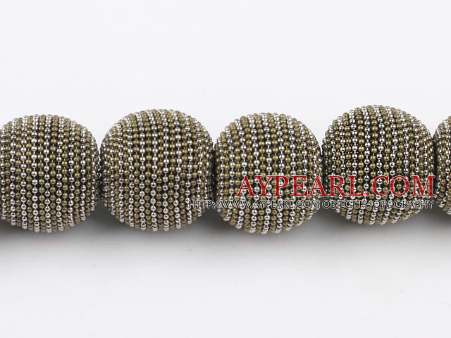 polymer clay beads,28mm,grey,Sold per 12.99-inch strands