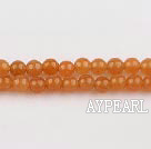 aventurine beads,4mm round, red ,sold per 15.75-inch strand