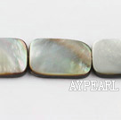black lip shell beads,18*25mm rectangle,Sold per 15.75-inch strands