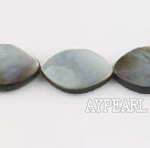 black lip shell beads,15*20mm horse eye,sold per 15.75-inch strand