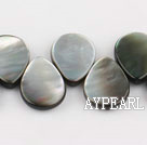 black lip shell beads,13*18mm teardrop,lateral hole,Sold per 15.75-inch strands