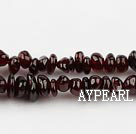 Chip Stone Beads, 3*5mm garnet, Sold per 35.4-inch strand