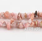 Chip Stone Beads, Pink, 3*7mm Opal, Sold per 35.4-inch strand