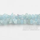 Chip Stone Beads, 3*5mm aquamarine, Sold per 35.4-inch strand