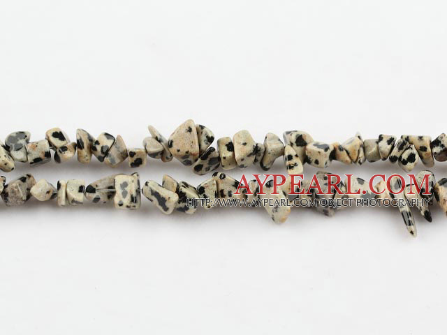 leopard skin stone chips ,3*7mm,sold per 35.43-inch strand