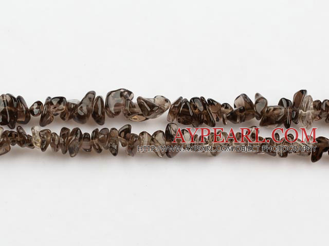 smoky quartz chips ,3*7mm, sold per 35.43-inch strand