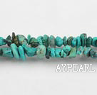 natural turquoise chips,3*5mm,green,sold per 35.43-inch strand