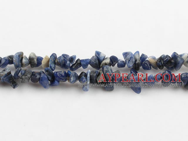 Sodalite chips ,3*7mm, sold per 35.43-inch strand