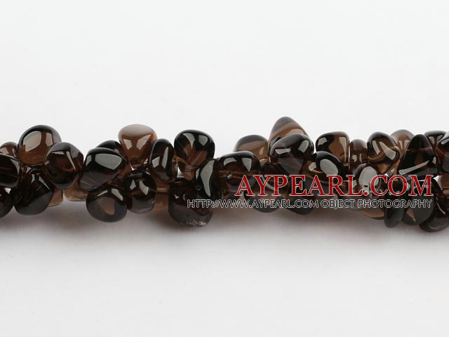 smoky quartz beads,8*10mm,top drilled , sold per 15.75-inch strand
