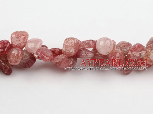 stawberry quartz beads,10*12mm,top drilled , sold per 15.75-inch strand