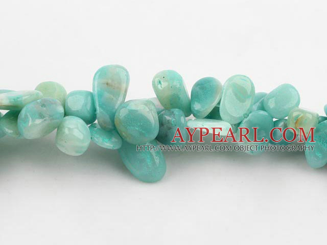 amazon stone beads,10*18mm,top drilled , sold per 16.14-inch strand