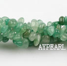 Chip Stone Beads, 4*8mm Aventurine, circle angle, Sold per 34.6-inch strand