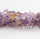 Chip Stone Beads, 4*8mm amethyst, trasparant, circle angle, Sold per 34.6-inch strand