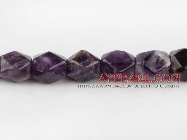 amethyst beads,13*18mm octagon,Sold per 15.75-inch strands