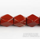 red stone beads,13*18mm octagon,Sold per 15.75-inch strands
