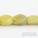 lemon jade beads,13*18mm octagon, sold per 15.75-inch strand