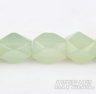 jade beads,13*18mm octagon,Sold per 15.75-inch strands