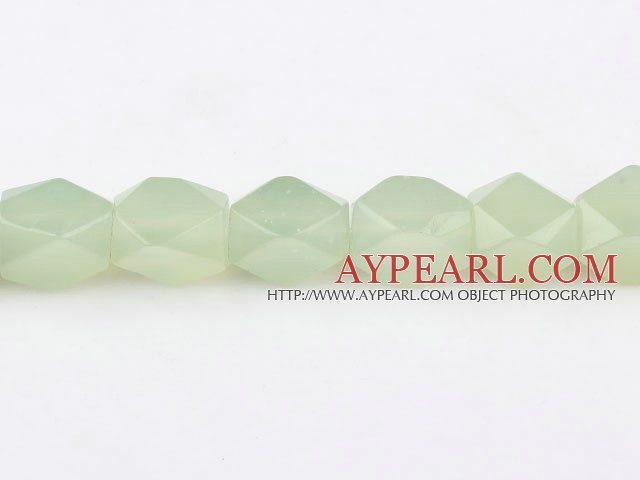 jade beads,13*18mm octagon,Sold per 15.75-inch strands