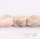 pink opal beads,13*18mm octagon,Sold per 15.75-inch strands