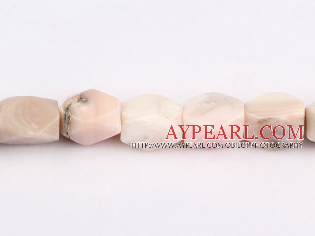 pink opal beads,13*18mm octagon,Sold per 15.75-inch strands