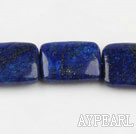 Lapis Gemstone Beads, Blue, 5*14*19mm rectangle,Sold per 15.75-inch strands