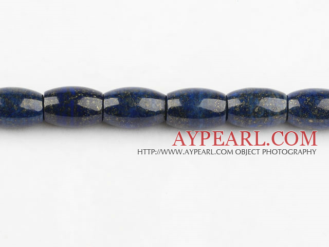 Lapis Gemstone Beads, Blue, 10*17mm drum shape,Sold per 15.75-inch strands