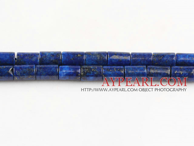 Lapis Gemstone Beads, 
7*12mm cylinder shape,Sold per 15.75-inch strands