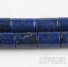 Lapis Gemstone Beads, 10*15mm cylinder shape,Sold per 15.75-inch strands