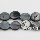 Shell Beads, Black, 10mm dyed round,Sold per 14.96-inch strand
