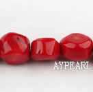 coral beads,12*13*18mm egg,red,Grade A,about 7 strands/kg