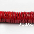 coral beads,6*8mm baroque,red,Grade A,about 59 strands/kg