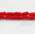 coral beads,3*8mm,red,about 83 strands/kg
