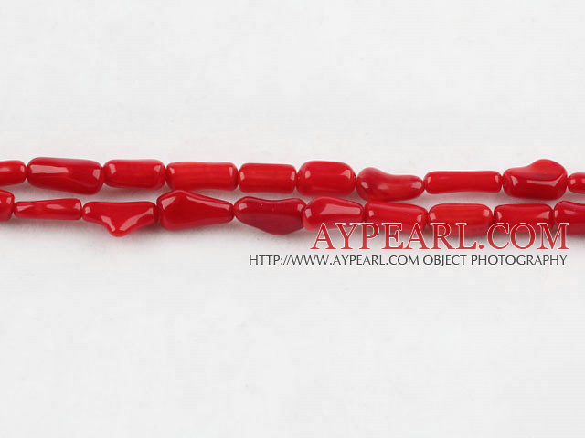coral beads,5*10mm,red,about 67 strands/kg