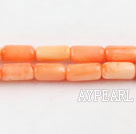 coral beads,5*10mm,pink,about 53 strands/kg