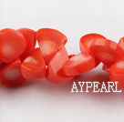 coral beads,12*17mm sun flower seeds,orange,about 7 strands/kg