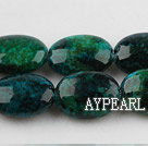 Chrysocolla beads, Green, 5*10*14mm egg shape, Sold per 15.4-inch strand