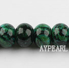 Chrysocolla beads, Green, 12*18mm, egg shape, Sold per 15.4-inch strand