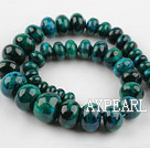 Chrysocolla beads, Green, 10-20mm, abacus tower shape, Sold per 15.4-inch strand