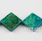 Chrysocolla beads, Green, 5*30mm opposite angles, Sold per 15.7-inch strand