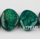 Chrysocolla beads, Green, 8*23*31mm heterotypic, Sold per 15.7-inch strand