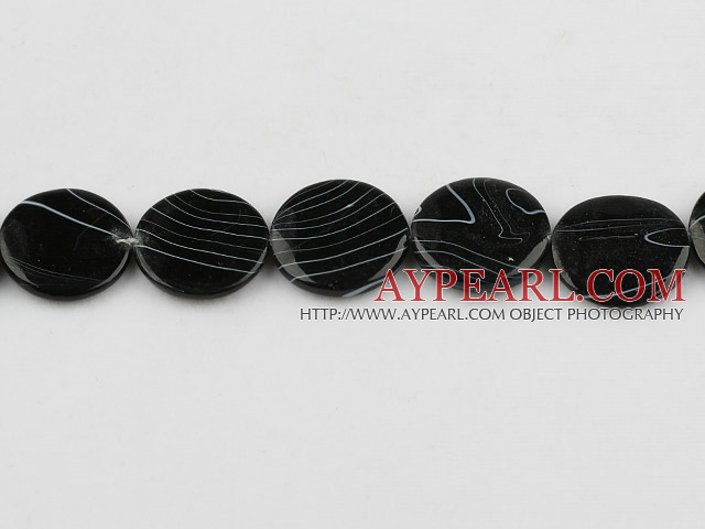 shell beads, spray painted ,3*20mm,black,,sold per 15.75-inch strand