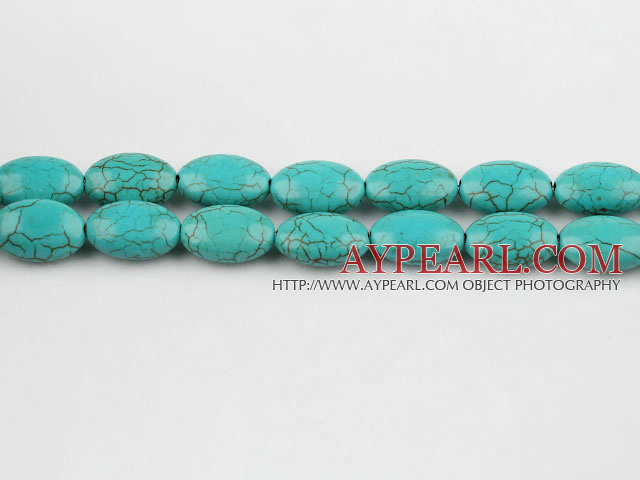 turquoise beads,6*20mm egg,green,about 33 strands/kg