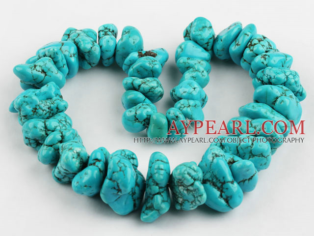 turquoise beads,12*14*20mm baroque,green,about 4 strands/kg