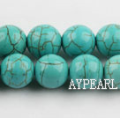 Turquoise Gemstone Beads, Green, 12mm round,about 15 strands/kg