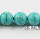 Turquoise Gemstone Beads, Green, 14mm round,about 11 strands/kg
