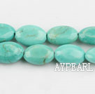 turquoise beads,5*10*14mm egg,green,about 32 strands/kg